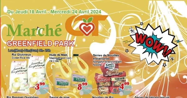Circulaire Marché C & T - Greenfield Park